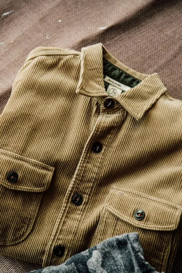 HIROSHI KATO The Anvil Corduroy - Khaki Outlet