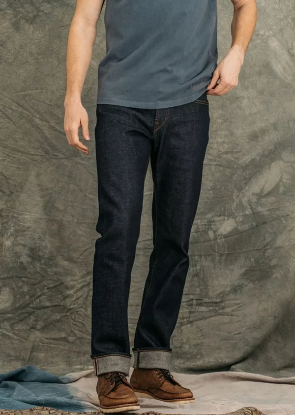 HIROSHI KATO The Hammer Straight - Indigo Raw 14Oz Selvedge Flash Sale