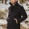 HIROSHI KATO The Mallet Peacoat - Navy Fashion