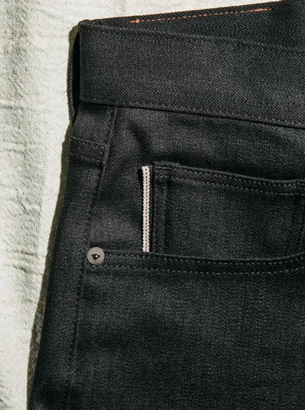 HIROSHI KATO The Needle Skinny - Black Raw 10.5Oz Selvedge Sale