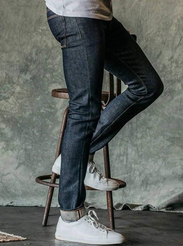 HIROSHI KATO The Needle Skinny - Indigo Raw 14Oz Selvedge Online