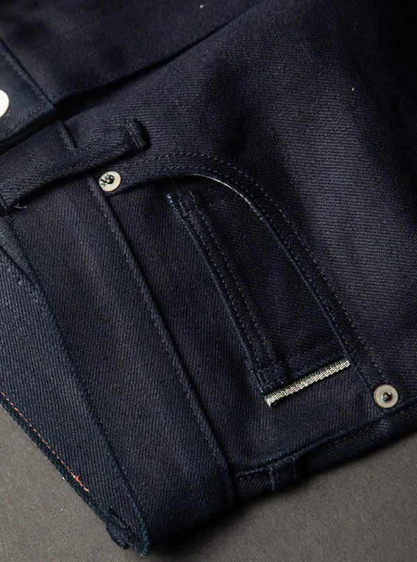 HIROSHI KATO The Pen Slim - Indigo Black Raw 14Oz Selvedge Store