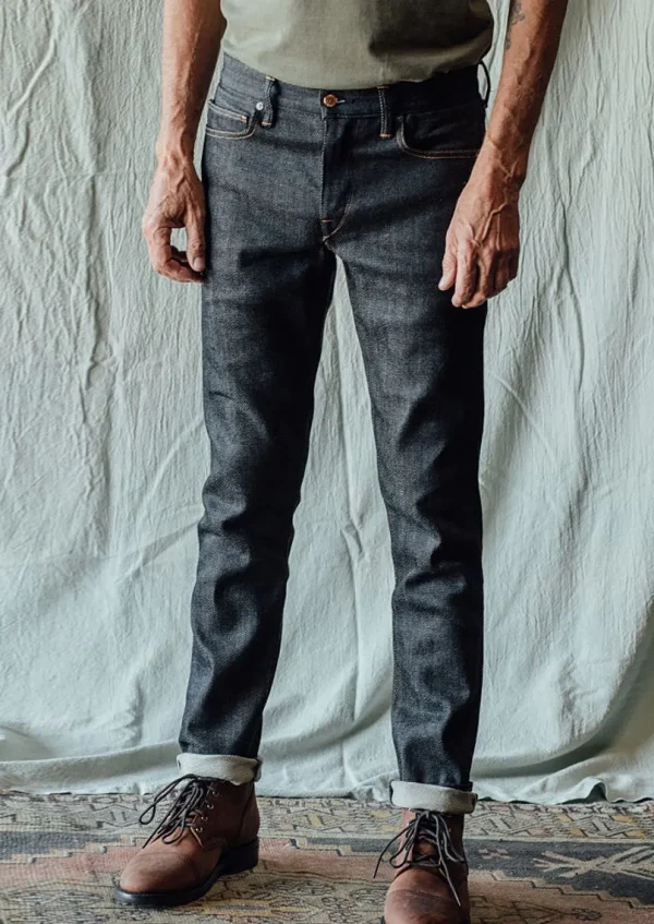 HIROSHI KATO The Pen Slim - Indigo Raw Air 11.5Oz Selvedge Store