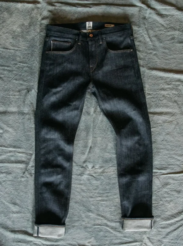 HIROSHI KATO The Pen Slim - Indigo Raw Air 11.5Oz Selvedge Store