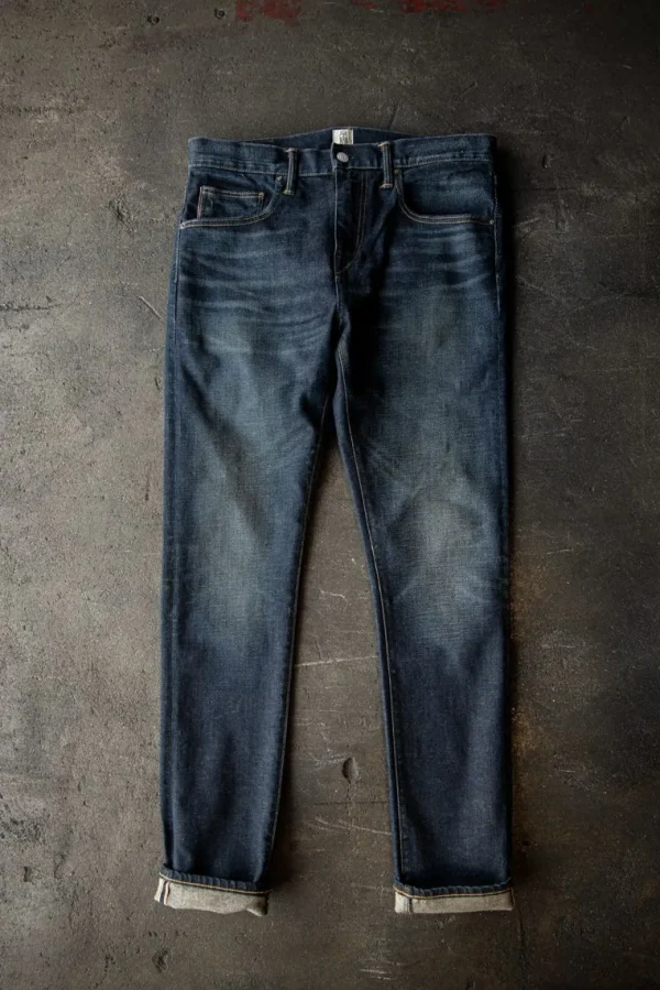 HIROSHI KATO The Pen Slim - Jett 14Oz Selvedge Clearance