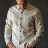 HIROSHI KATO The Ripper Organic Cotton Plaid - Ivory White Best Sale