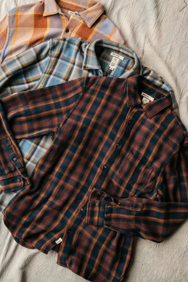 HIROSHI KATO The Ripper Plaid - Navy Brown Discount