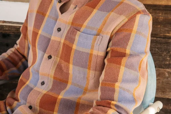 HIROSHI KATO The Ripper Plaid - Orange Blue Store